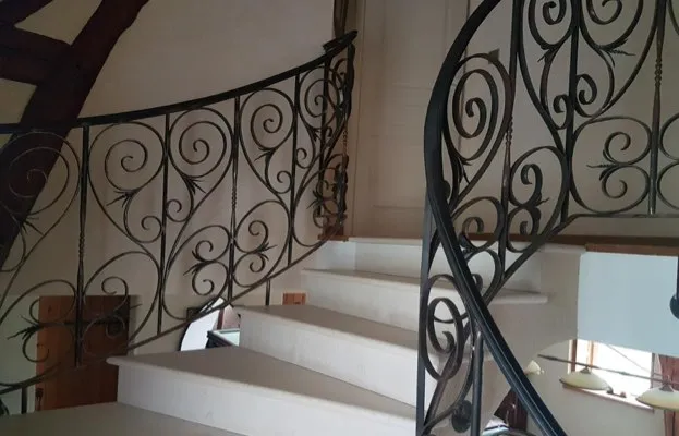 escalier métallique